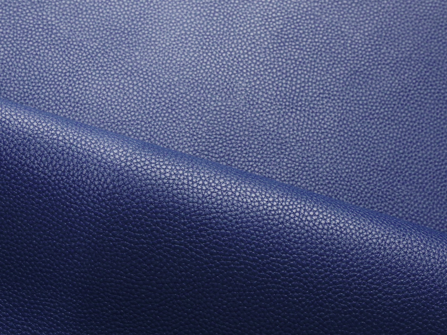 BLUE RECYCLED LEATHER