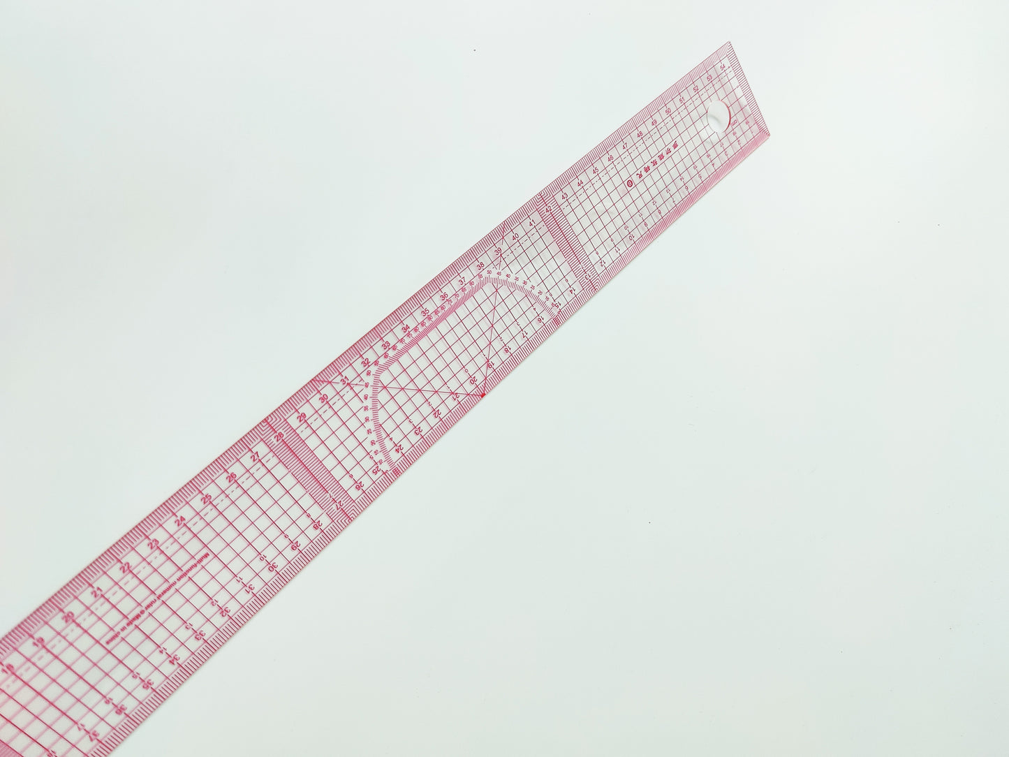 FLEXIBLE GRADING RULER FOR PATTERN MAKING