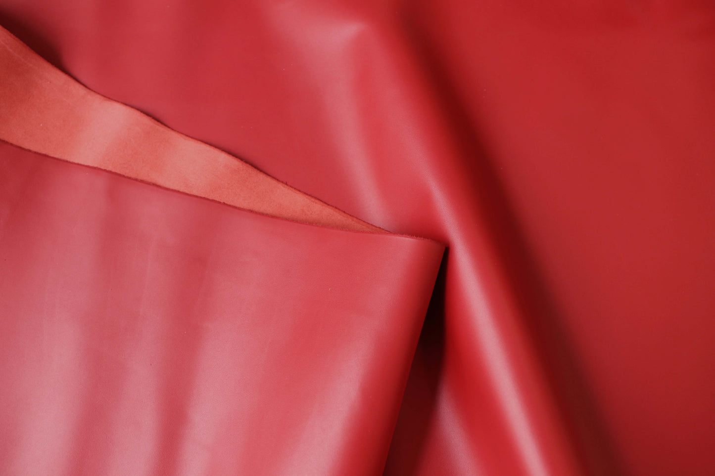 SMOOTH SIDES - HIBISCUS RED – 1.0-1.2mm