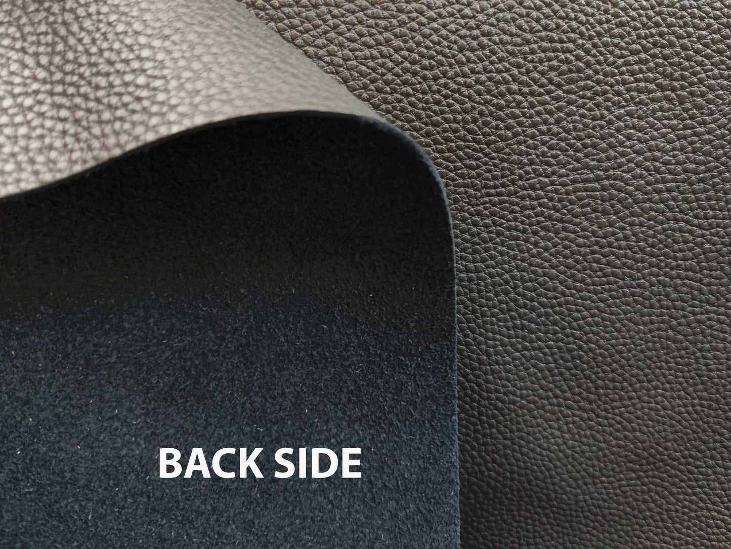 GREY RECYCLED LEATHER