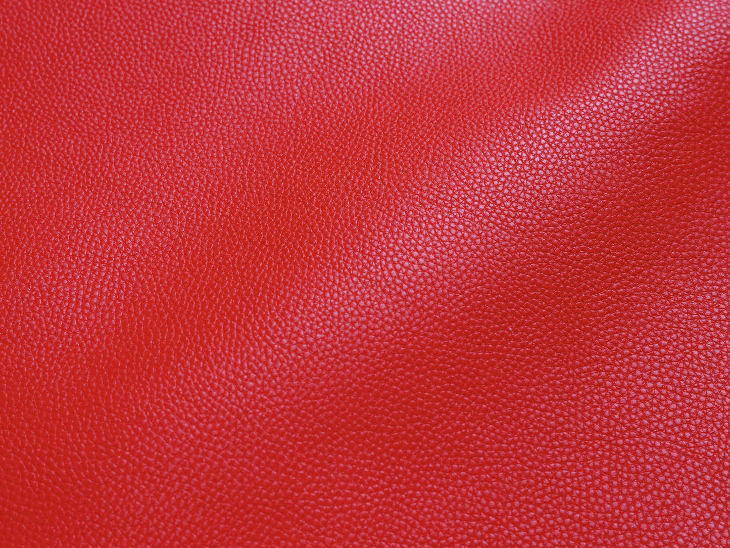 RED RECYCLED LEATHER