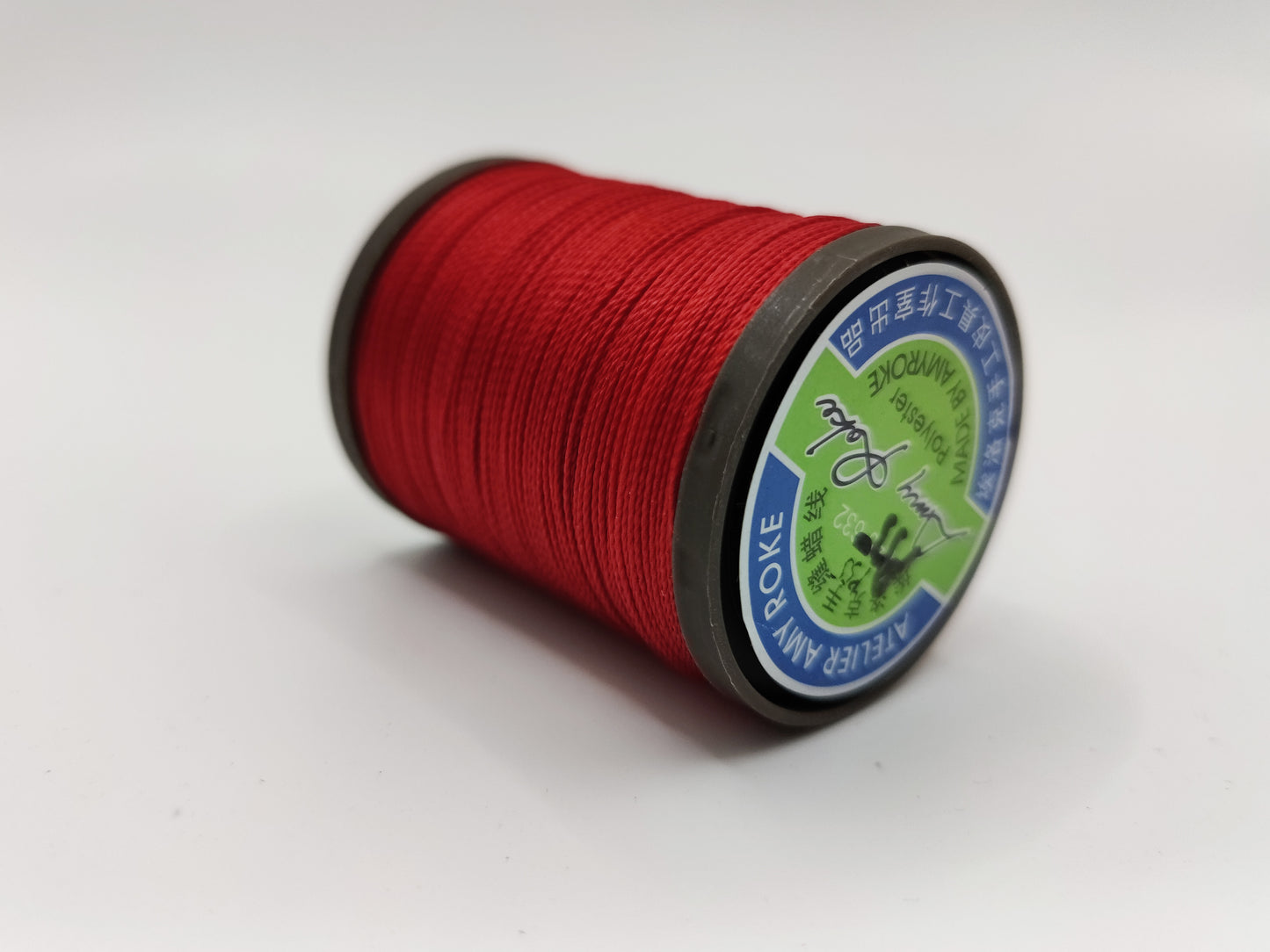 AMY ROKE POLYESTER LEATHER SEWING THREAD - RED