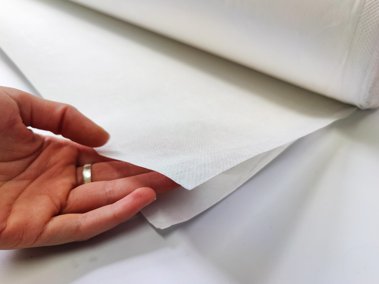 SELF-ADHESIVE STIFFENER FOR BAG MAKING - Soft and lightweight