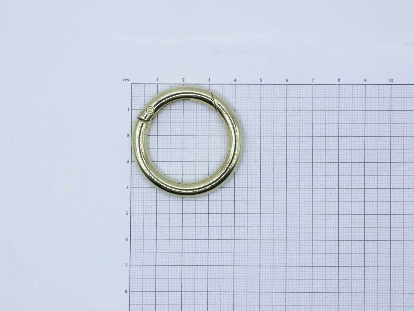 SPRING GATE RINGS - RING CLASPS 30mm (Pack of 2)