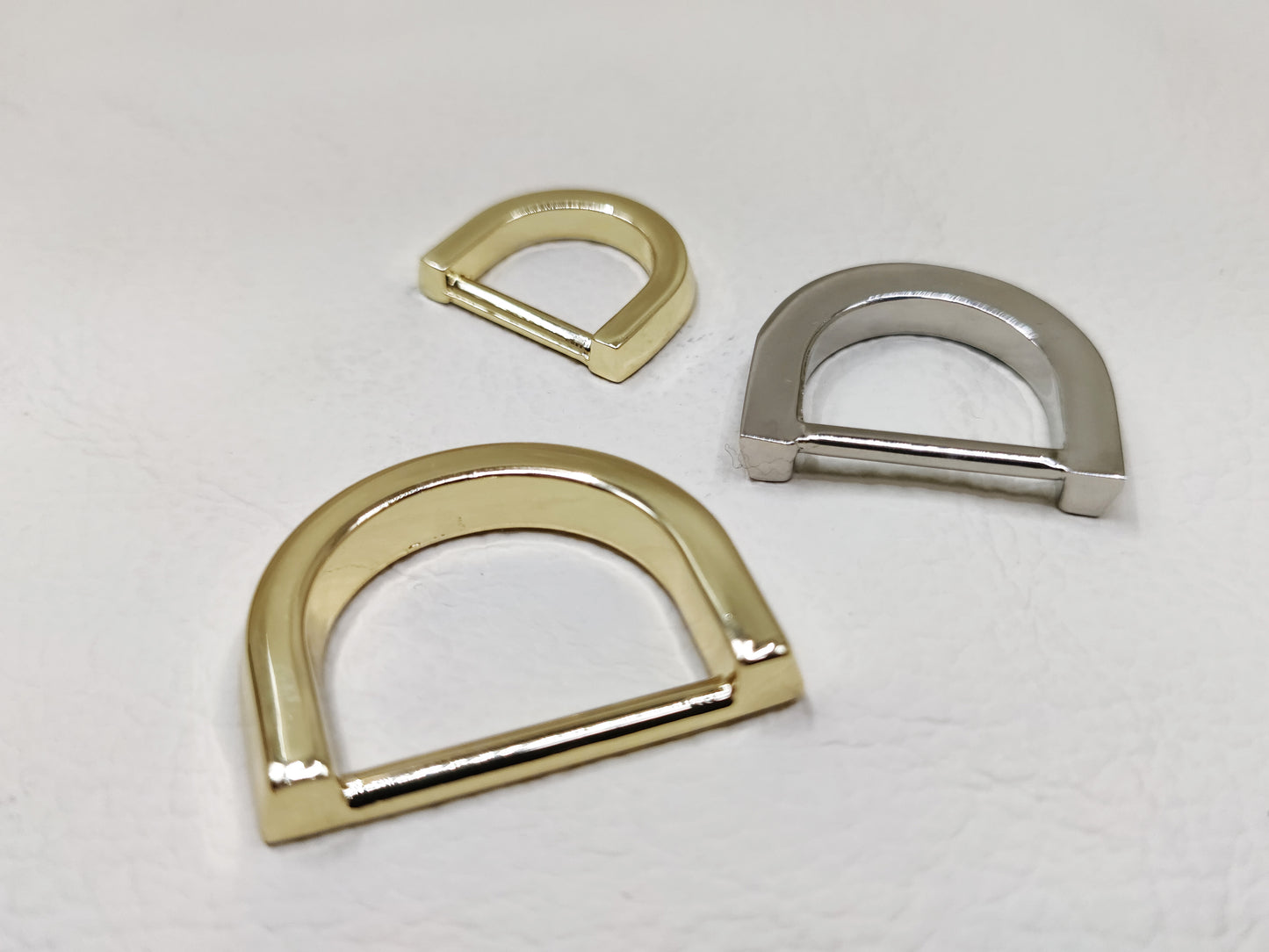 SQUARED D-RINGS 15-20-25mm (Pack of 2)