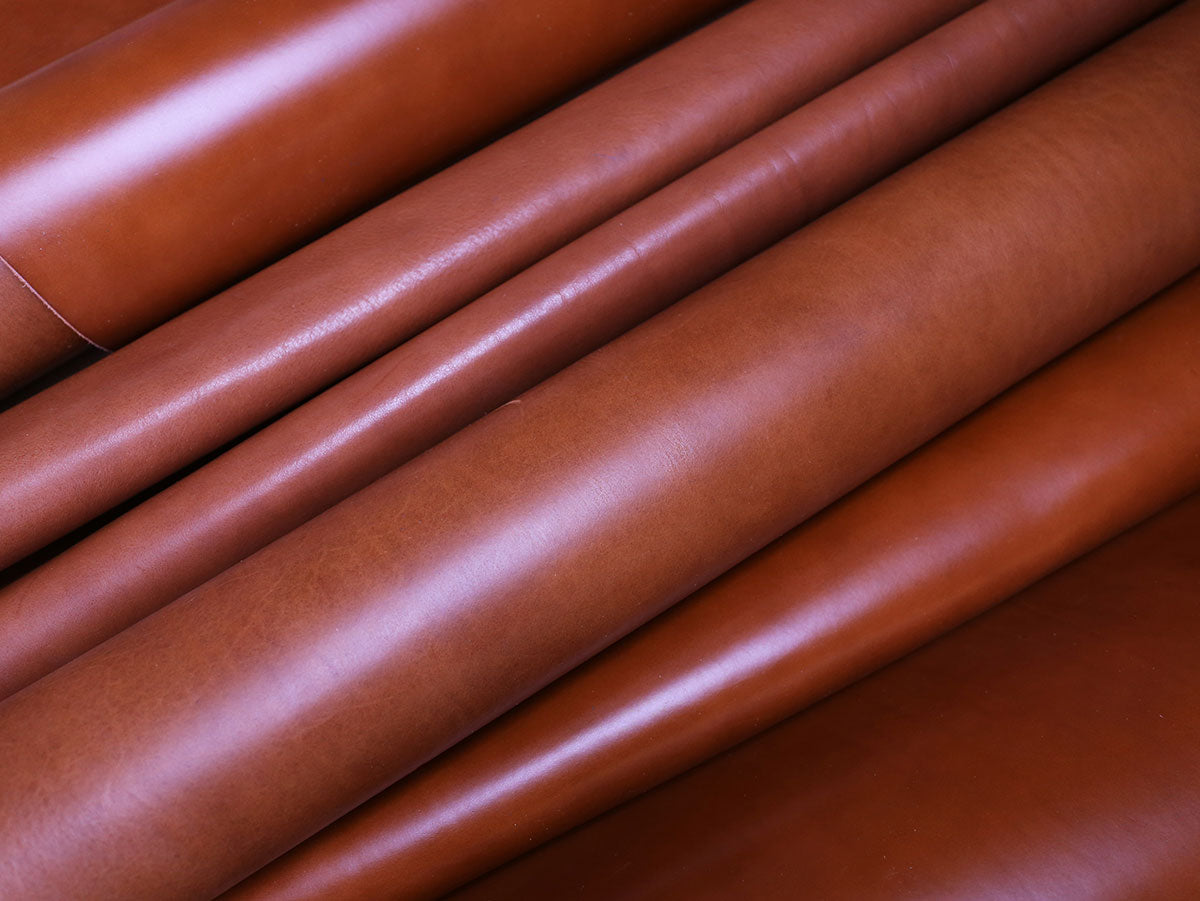 ZERO WASTE VEGETABLE TANNED LEATHER SHEETS – Brown/Tan – A4/A3 size