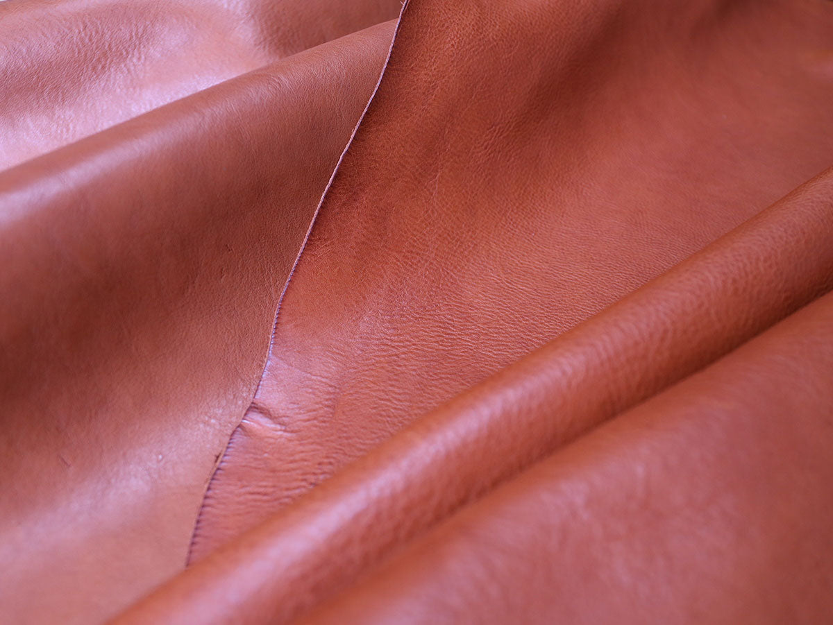 ZERO WASTE VEGETABLE TANNED LEATHER SHEETS – Brown/Tan – A4/A3 size