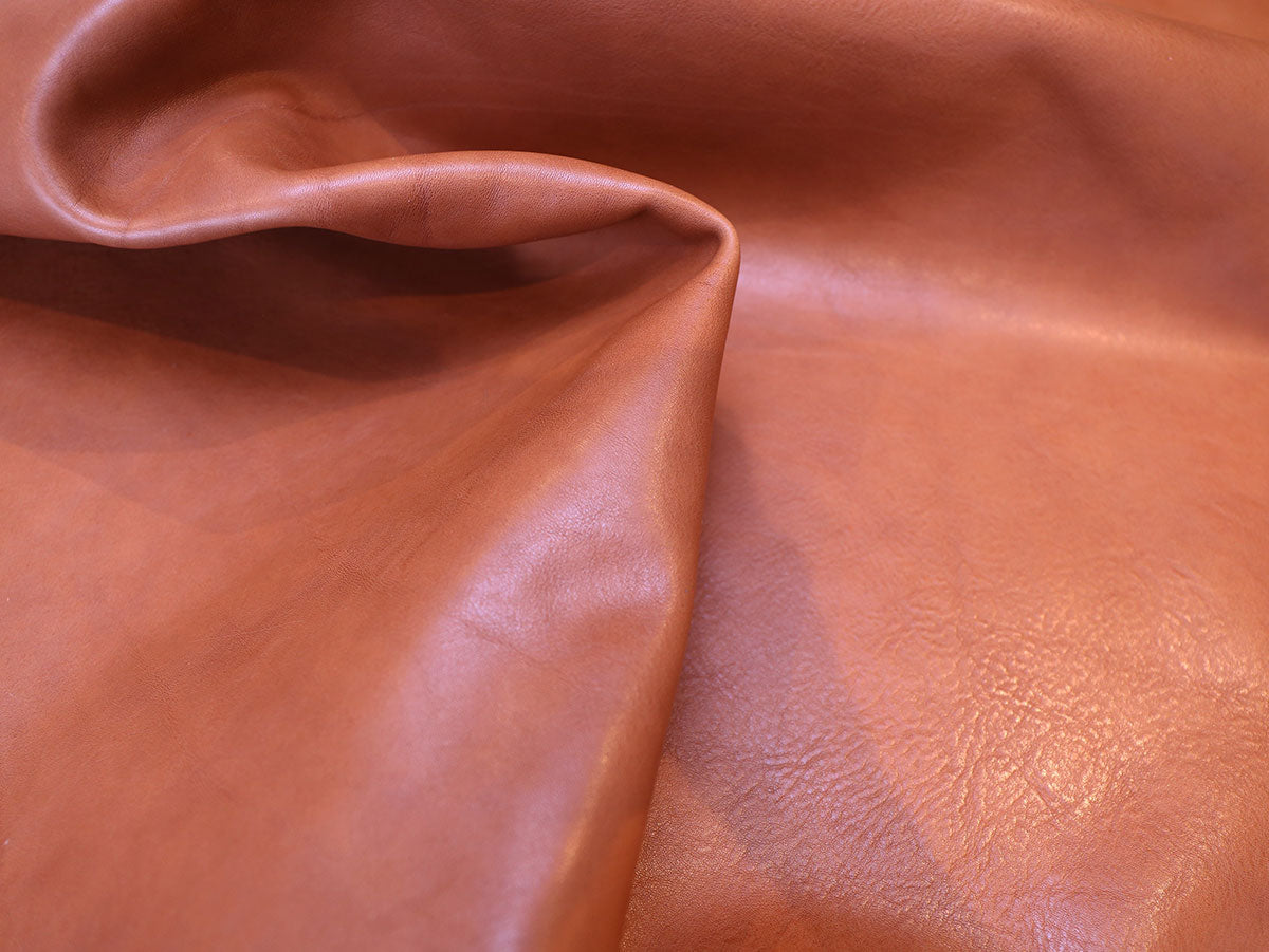 ZERO WASTE VEGETABLE TANNED LEATHER SHEETS – Brown/Tan – A4/A3 size