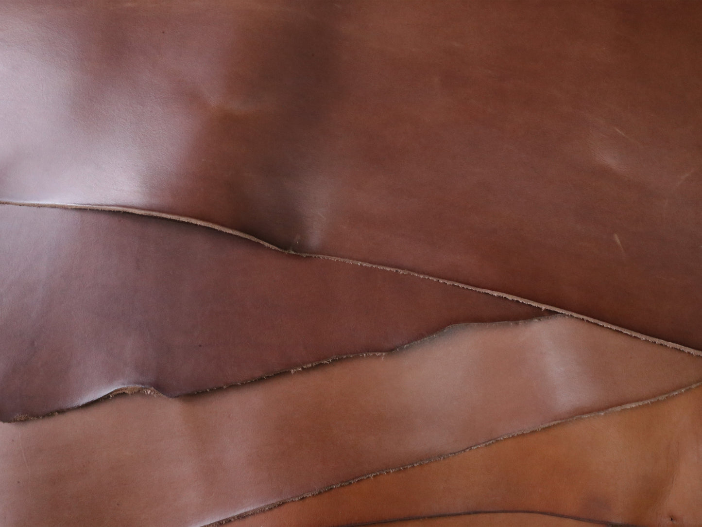 VEGETABLE TANNED BUTTS - BROWN - 2.0 and 1.4mm