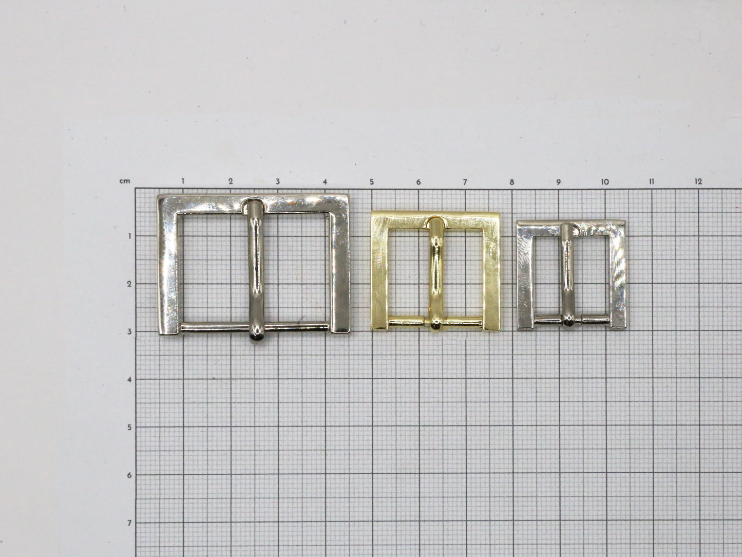 SQUARED BUCKLES 15-20-30mm