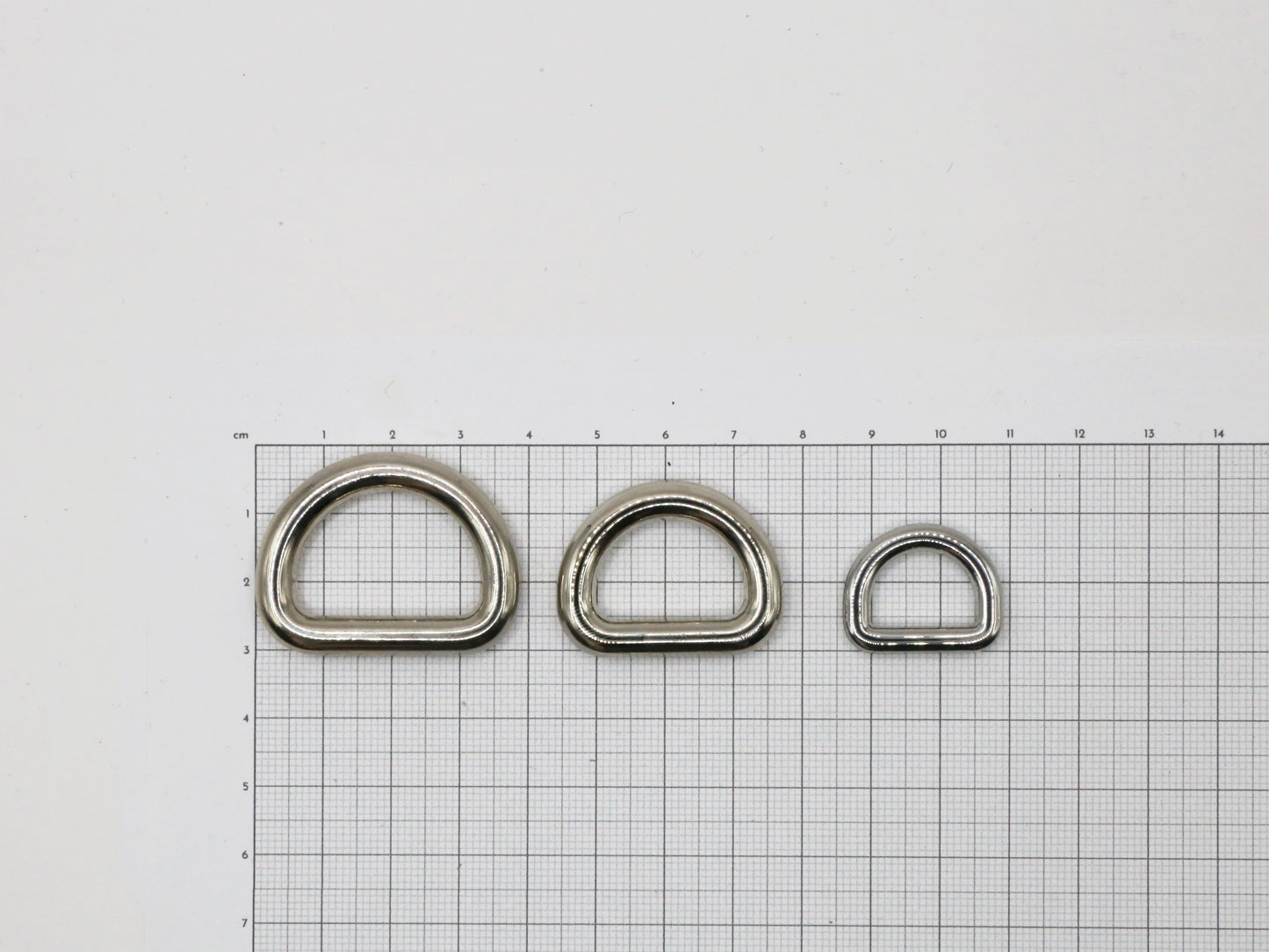 ROUNDED WELDED D-RINGS 15-20-25mm (Pack of 2)