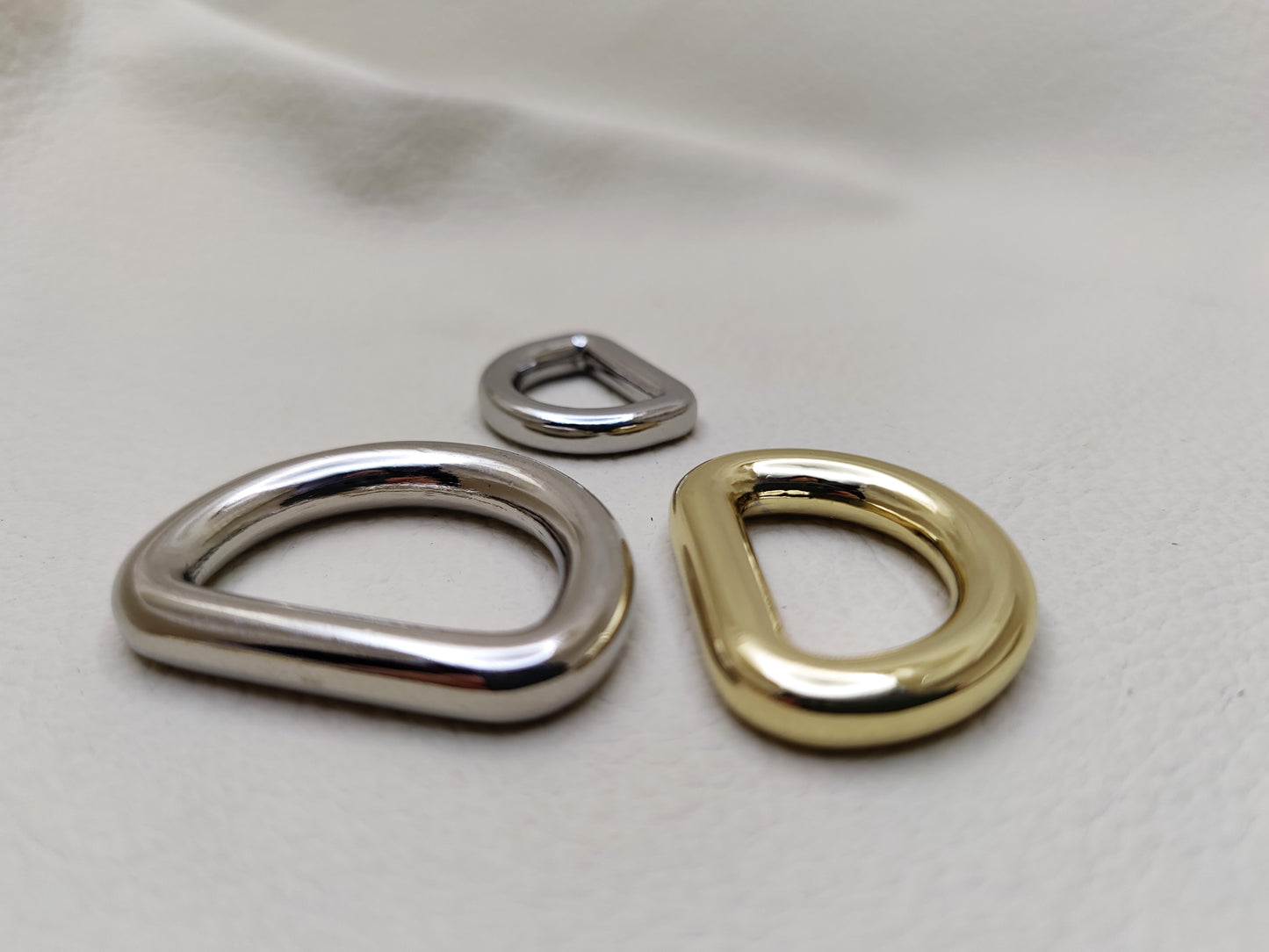 ROUNDED WELDED D-RINGS 15-20-25mm (Pack of 2)