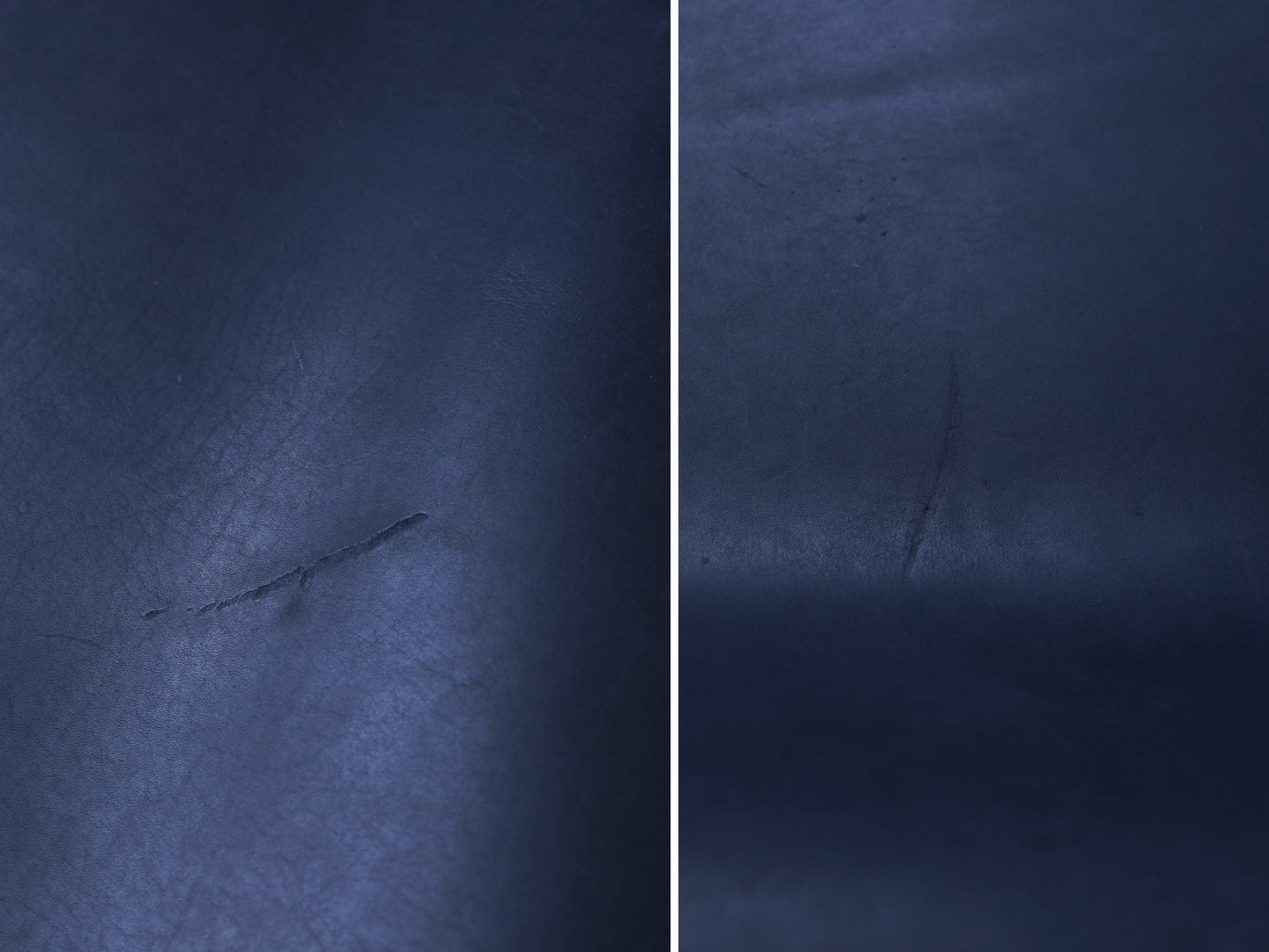 VEGETABLE TANNED BUTTS - NAVY BLUE - 2.0 and 1.4mm