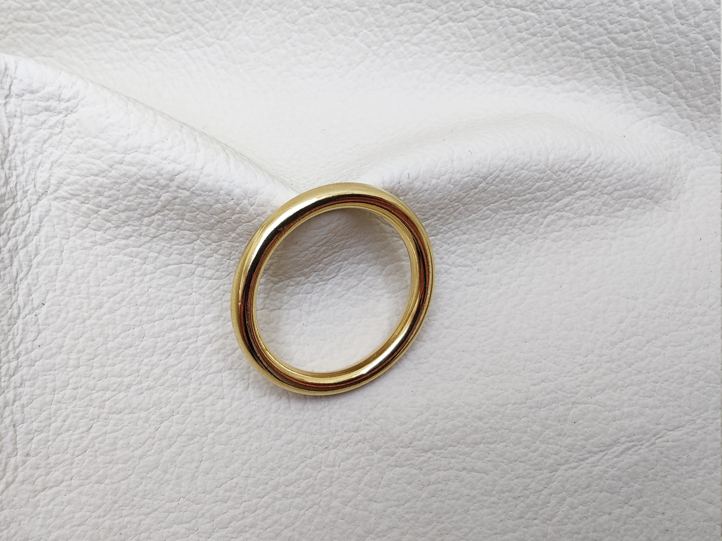 LARGE GOLD RINGS 30mm (Pack of 2)