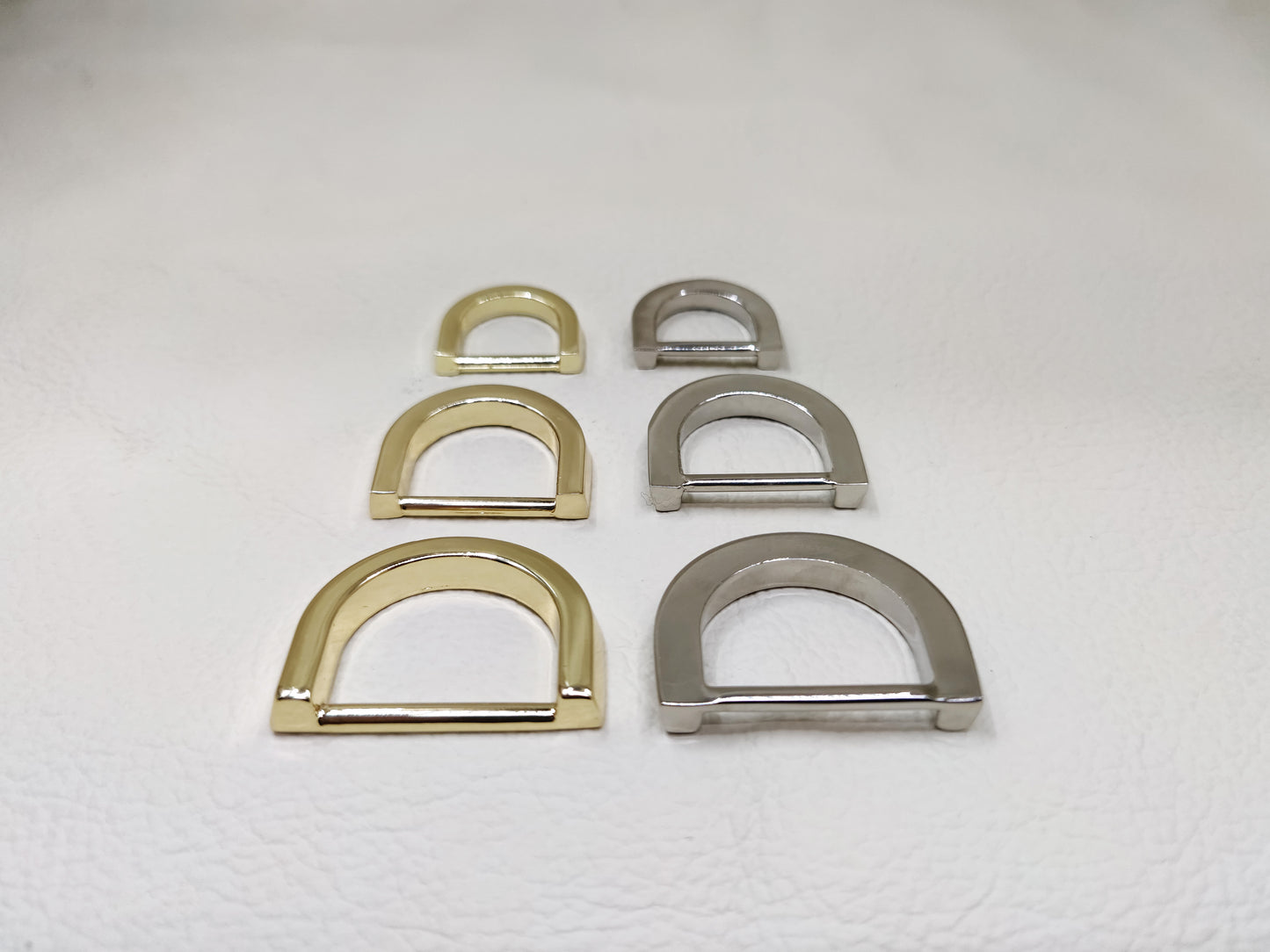 SQUARED D-RINGS 15-20-25mm (Pack of 2)