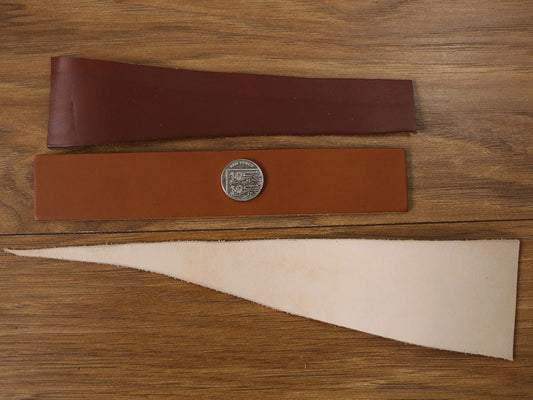 VEGETABLE TANNED OFFCUTS – EXTRA SMALL – Between 1.8-4.0mm