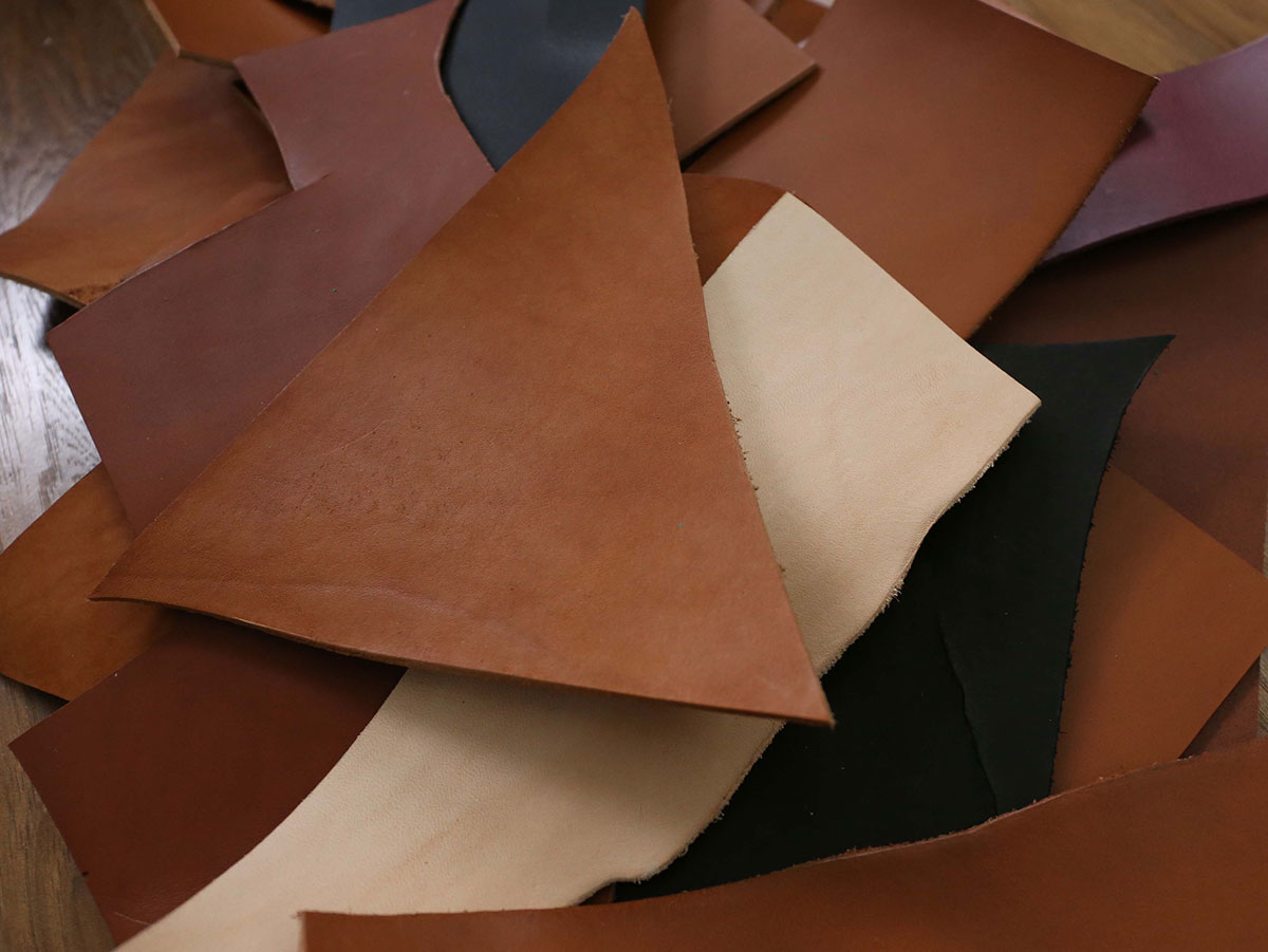 VEGETABLE TANNED OFFCUTS – SMALL – Between 1.8-4.0mm