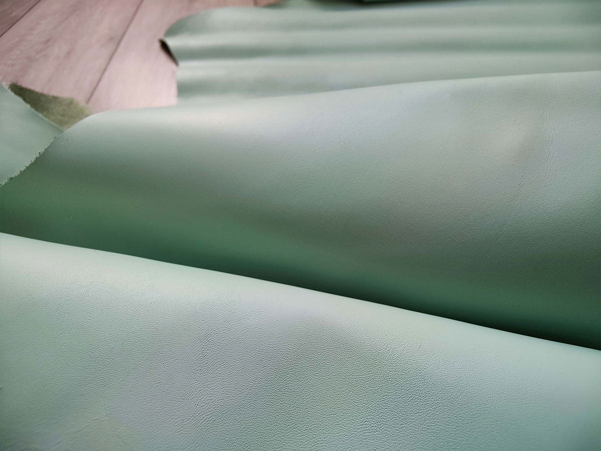 SMOOTH CALF SIDES - AQUAMARINE – 1.1-1.3mm
