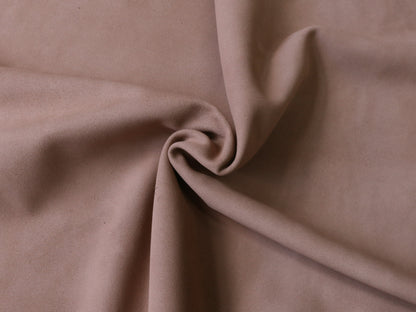 LAMB SUEDE LEATHER - ANTIQUE ROSE – 0.8-1.0mm