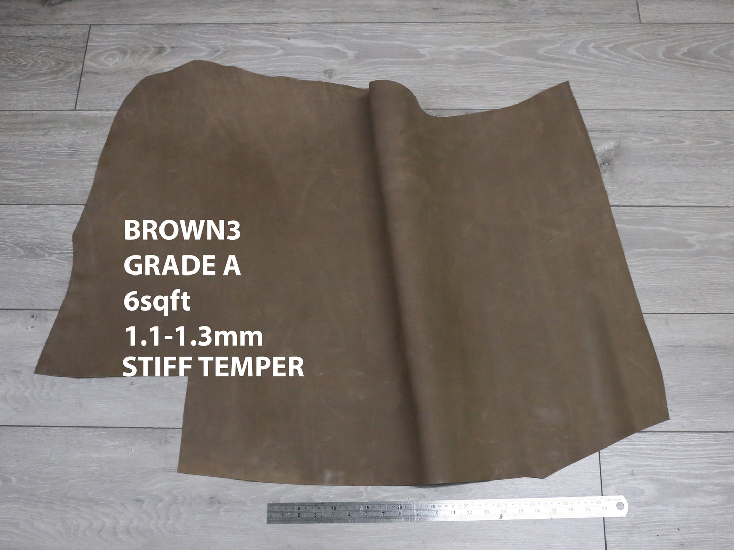 HIDE PORTIONS - CHROME - BROWN - TAN - NATURAL 0.9-2.1mm