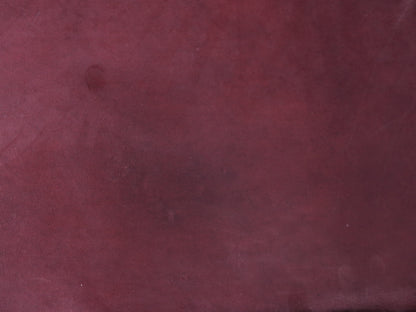 VEGETABLE TANNED BUTTS - BURGUNDY - 2.0 and 1.4mm