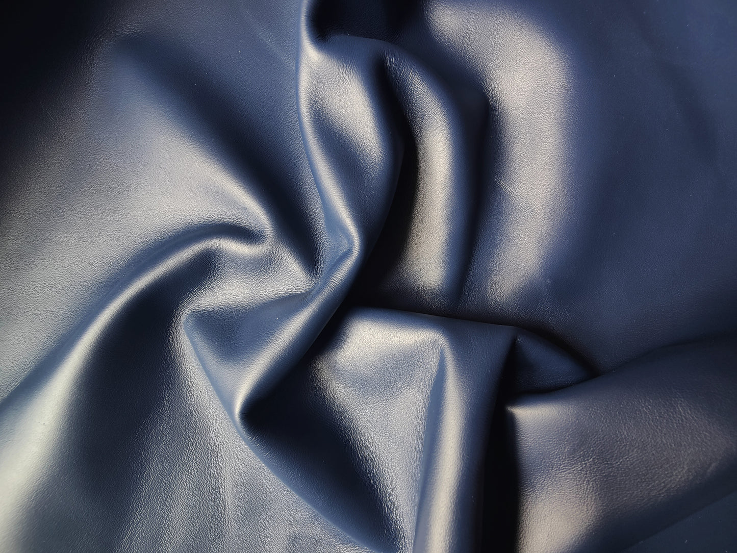 SMOOTH CALF SIDES - DARK BLUE – 1.2-1.4mm