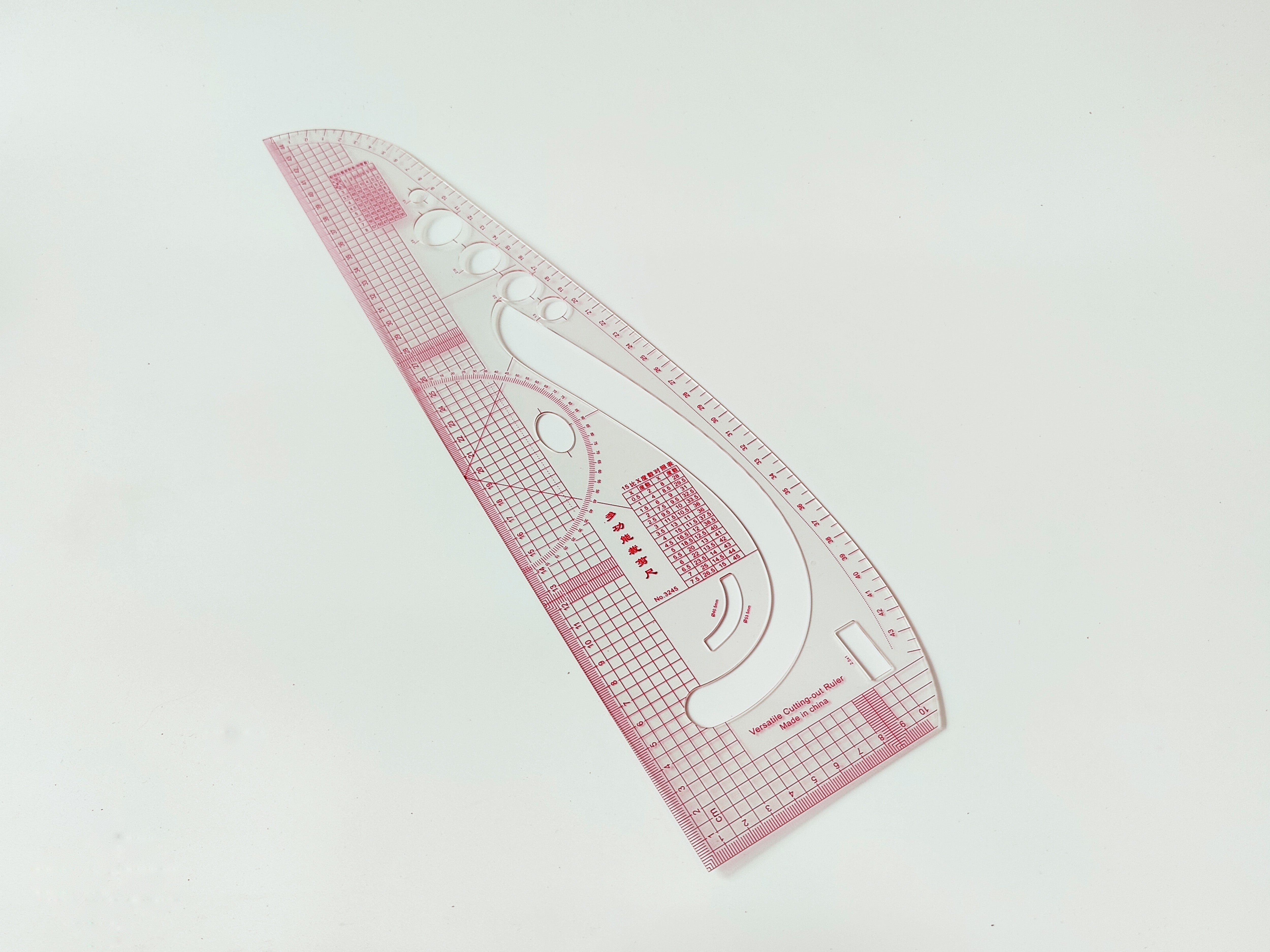 FLEXIBLE GRADING CURVE RULER FOR PATTERN MAKING – THE BAG MAKING SUPPLIERS