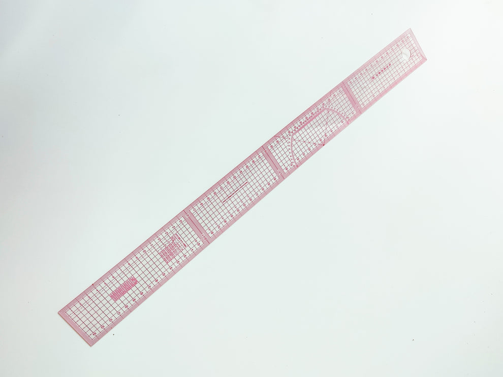 Grade Construction Ruler FLEXIBLE GRADING RULER FOR PATTERN MAKING – THE BAG MAKING SUPPLIERS