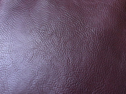 VEGETABLE TANNED GRAINED  SIDES - BURGUNDY - 2.4-2.6mm