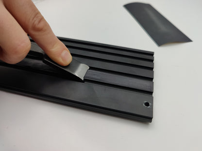 SHARPENING JIG FOR EDGE BEVELER AND FRENCH SKIVER
