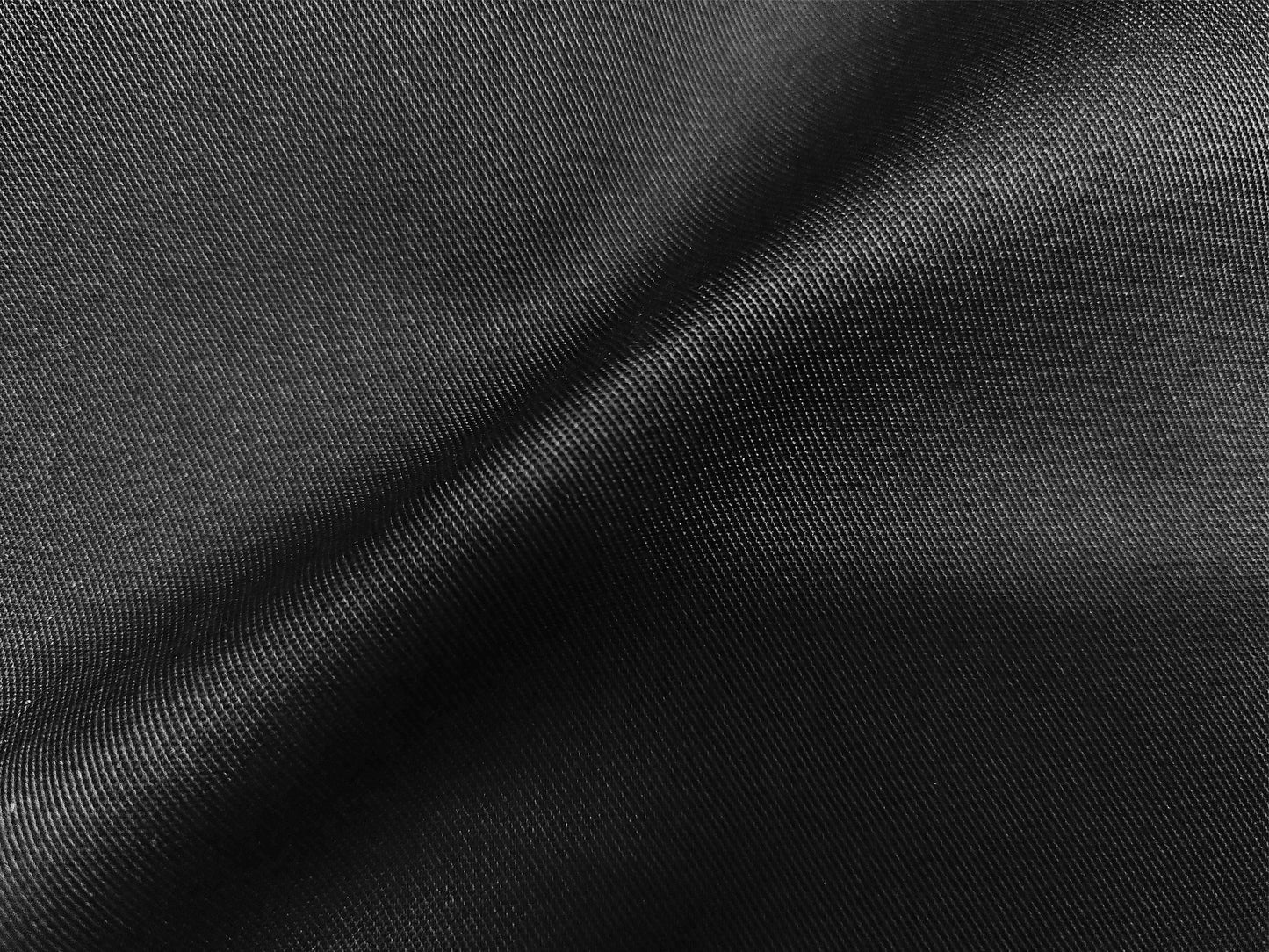 MEDIUM WEIGHT POLYCOTTON LINING - BLACK