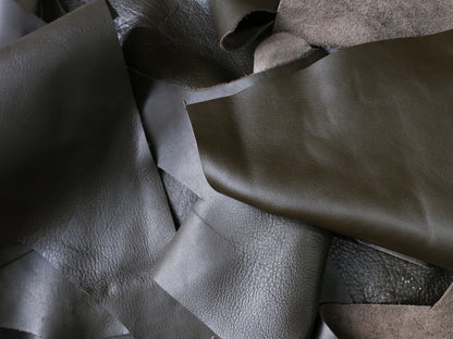 OLIVE GREEN LEATHER BUNDLE – 1.2-1.4mm