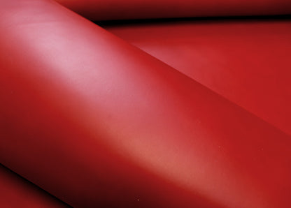 VEGETABLE TANNED SIDES - RED - FULL GRAIN - 1.9-2.1mm