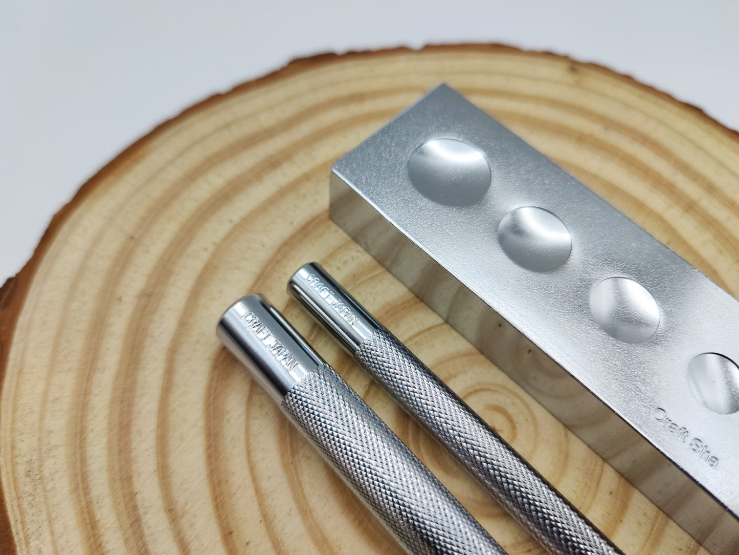 RIVET SETTER  SET - ANVIL + RIVET SETTER