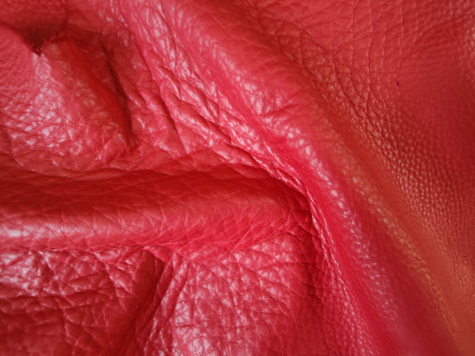 SOFT RED LEATHER BUNDLE - 1.7 - 1.9