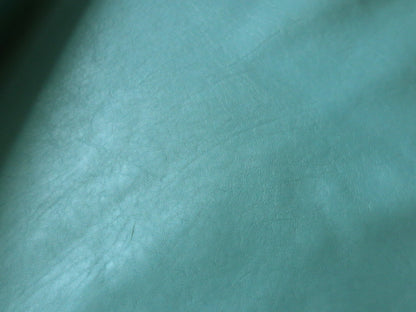 VEGETABLE TANNED CALF SIDES - AQUAMARINE -1.0-1.2mm