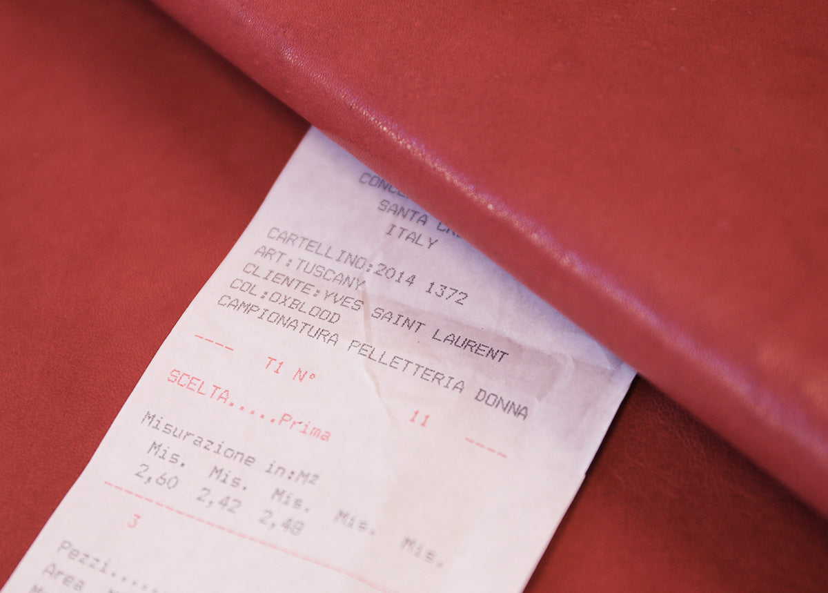 VEGETABLE TANNED LEATHER SIDES – OXBLOOD RED - 1.1-1.3mm