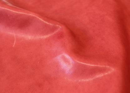VEGETABLE TANNED LEATHER SIDES – OXBLOOD RED - 1.1-1.3mm