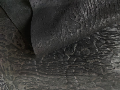 PRINTED BLACK LEATHER BUNDLE - 1.3 - 1.5