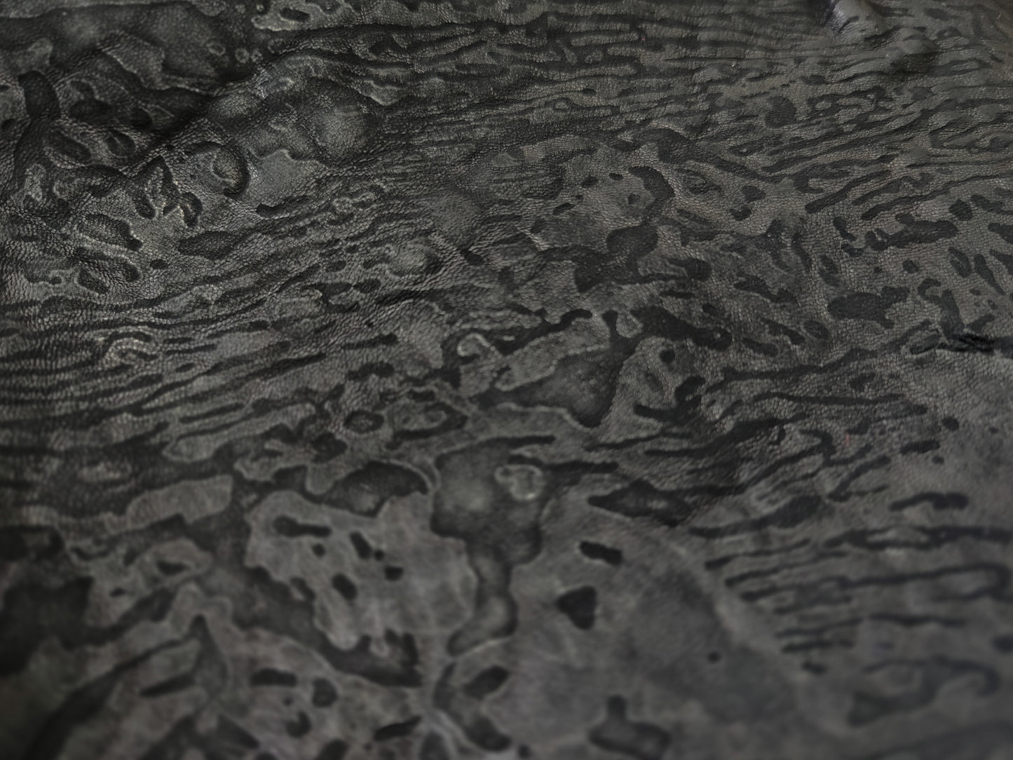 PRINTED BLACK LEATHER BUNDLE - 1.3 - 1.5