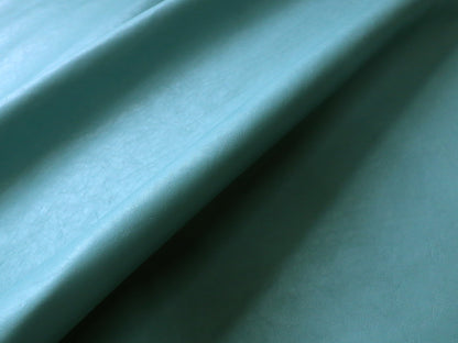 VEGETABLE TANNED CALF SIDES - AQUAMARINE -1.0-1.2mm