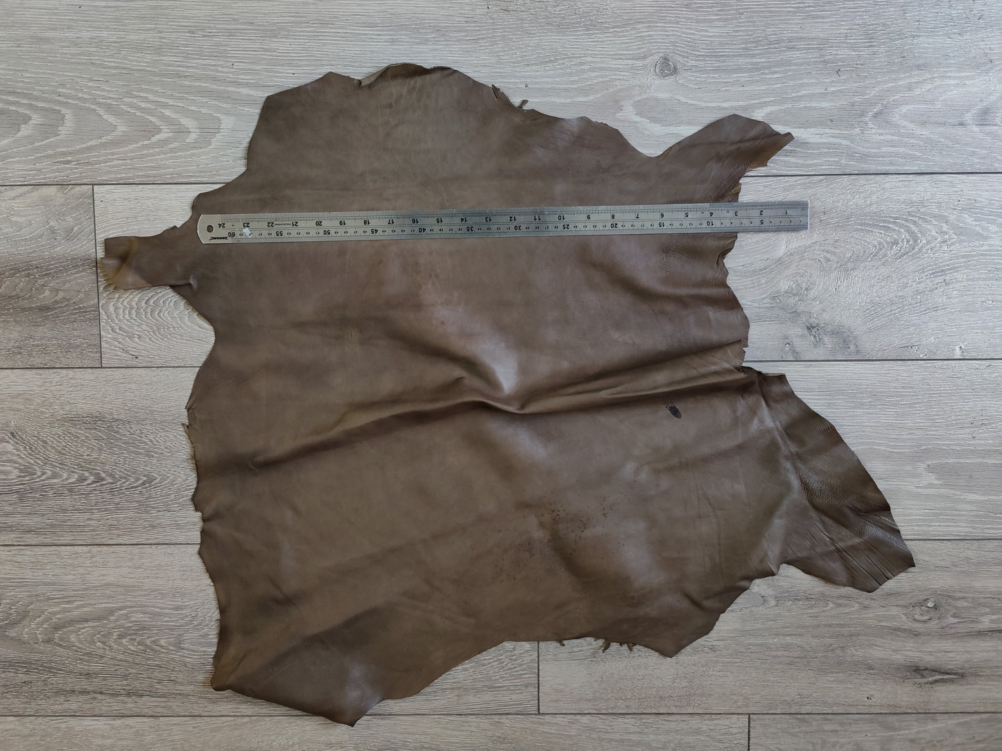 BROWN/TAN NAPPA LEATHER BUNDLE - 0.9 - 1.1