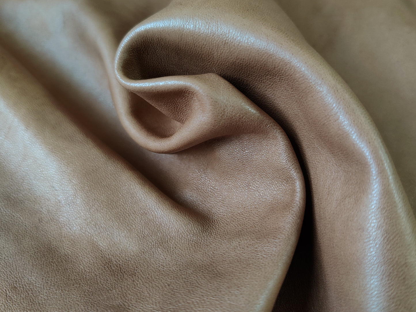 BROWN/TAN NAPPA LEATHER BUNDLE - 0.9 - 1.1