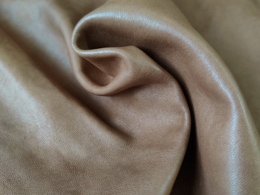 BROWN/TAN NAPPA LEATHER BUNDLE - 0.9 - 1.1