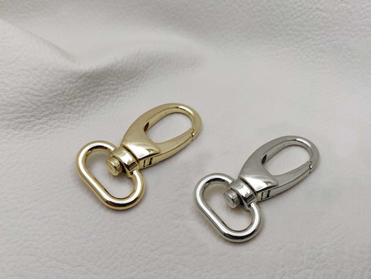 BAG HOOKS - SWIVEL CLASPS 15mm (Pack of 2)