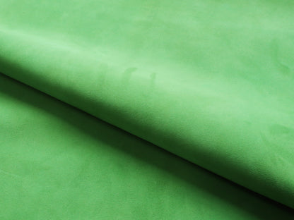 LAMB SUEDE LEATHER - FERN GREEN – 0.8-1.0mm