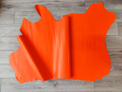 LAMB NAPPA - NEON ORANGE - 0.9-1.1mm