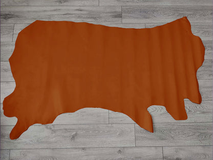 SMOOTH CALF SIDES - DARK ORANGE – 1.1-1.3mm
