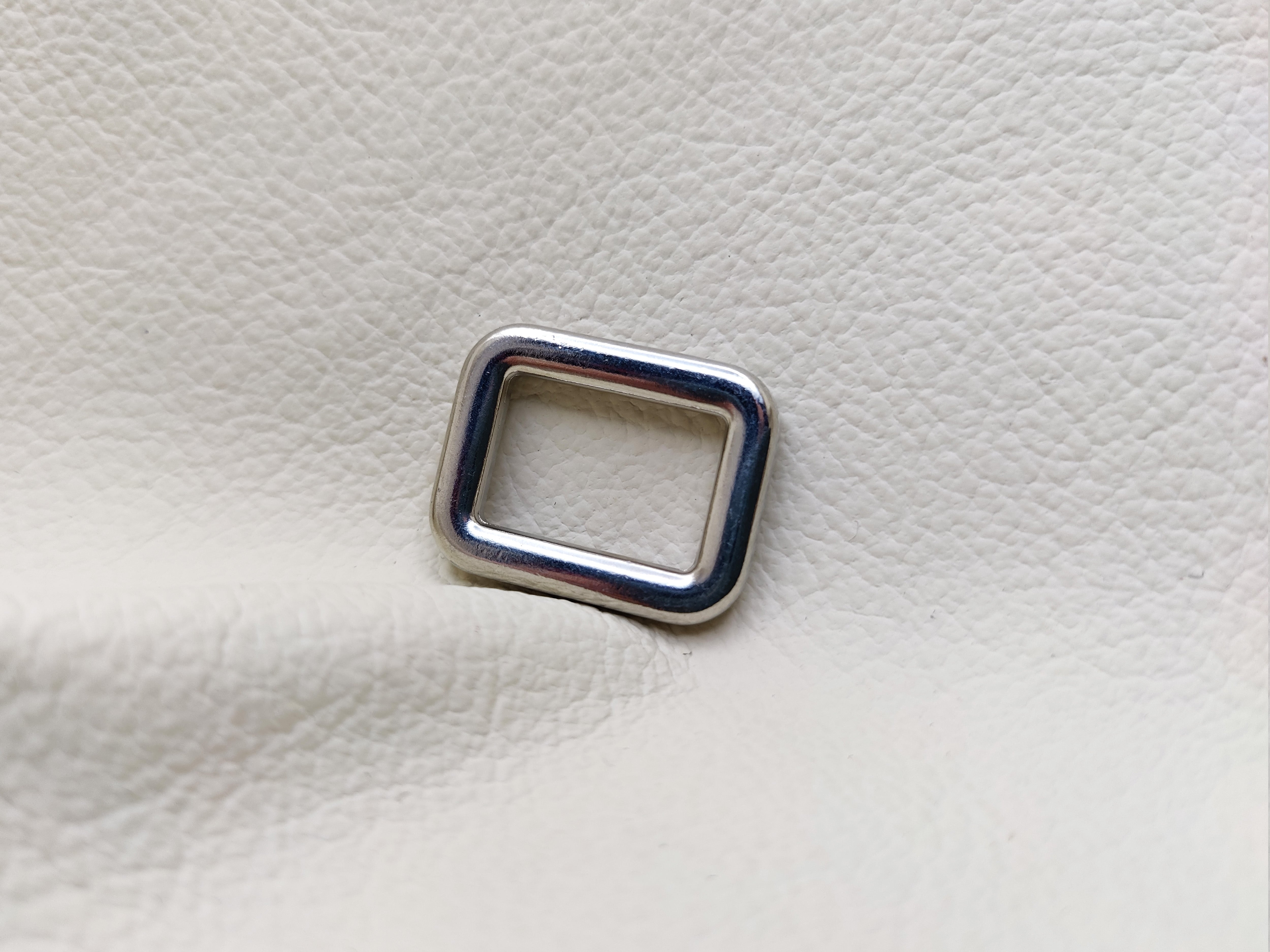 BAG MAKING HARDWARE - SILVER THICK RECTANGULAR RINGS 20mm – THE BAG ...