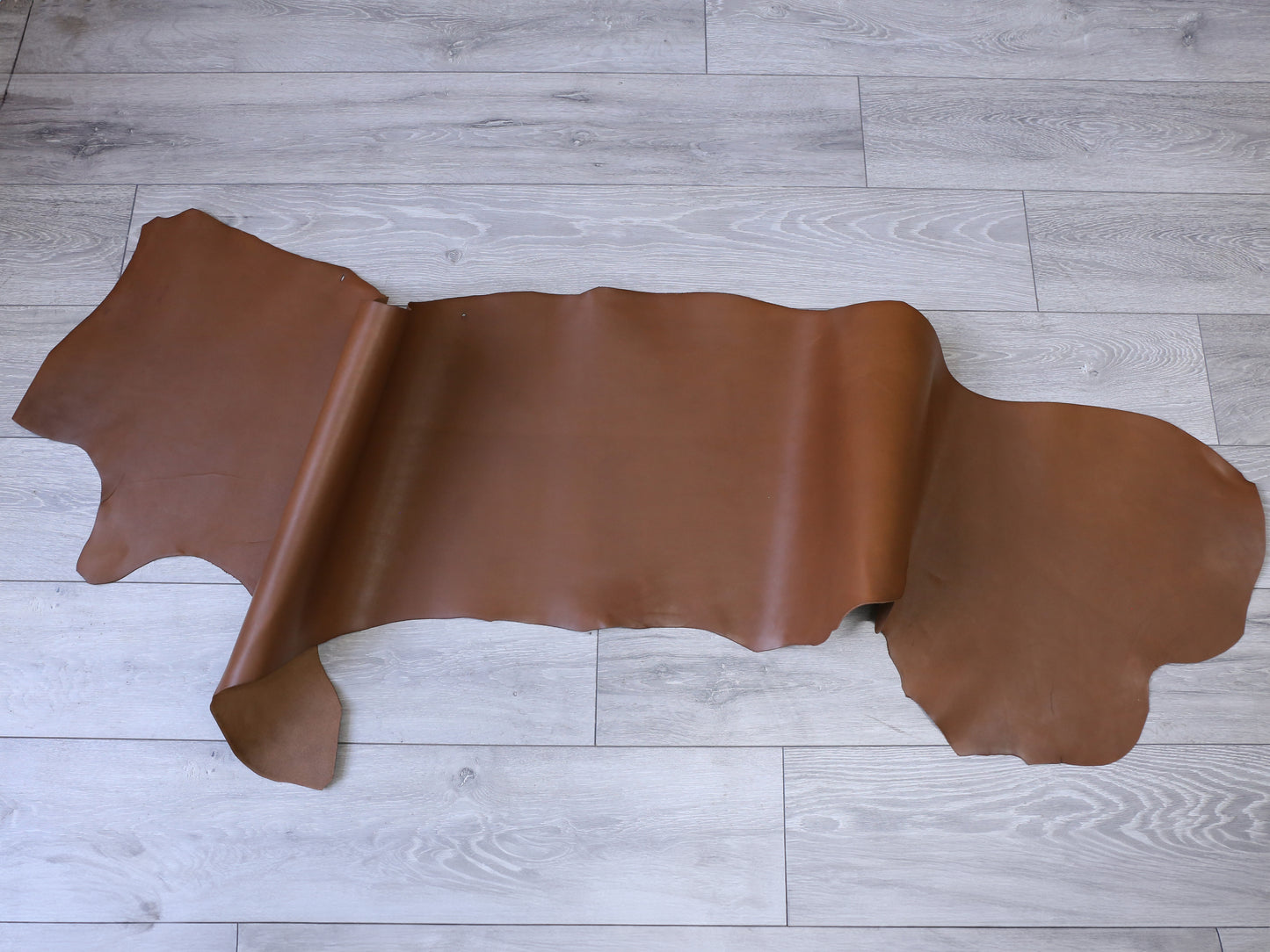 VEGETABLE TANNED LEATHER BELLIES - TAN - 1.1-1.3mm